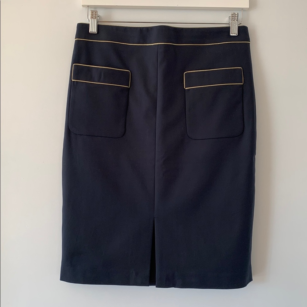 Club Monaco • Navy Pencil Skirt